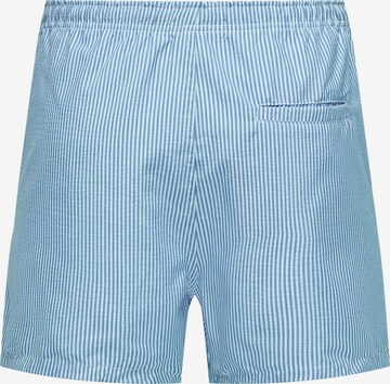 Shorts de bain 'TED' Only & Sons en bleu