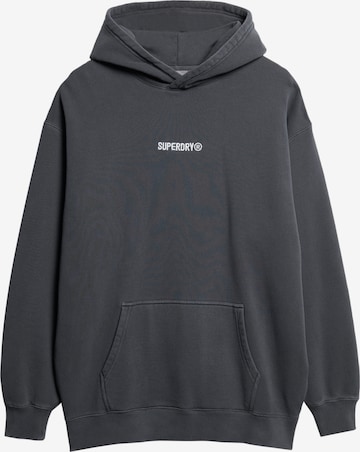 Superdry Sweatshirt in Zwart: voorkant
