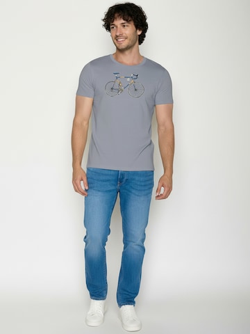 GREENBOMB Shirt ' Guide Knut 2 ' in Grey
