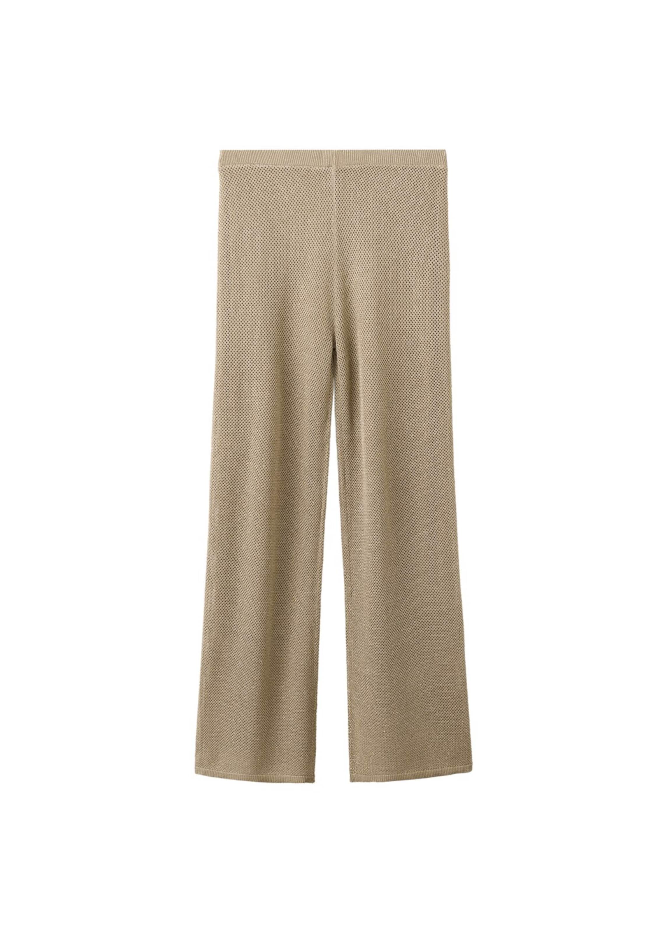 MANGO Regular Pants 'Sunny' in Beige: front