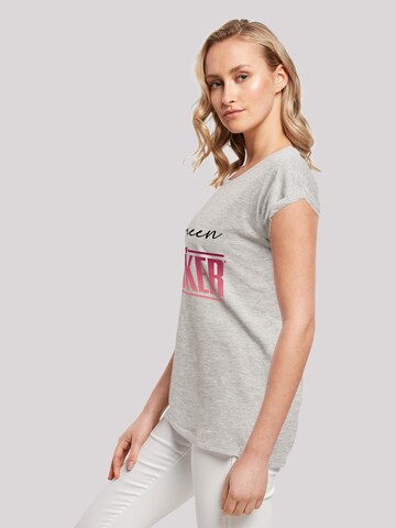 F4NT4STIC Shirt 'Queen of Poker' in Grey
