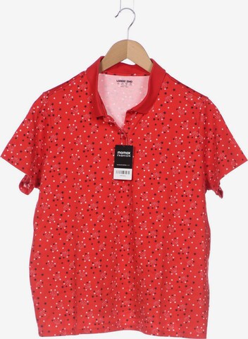 Lands‘ End Top & Shirt in 5XL in Red: front