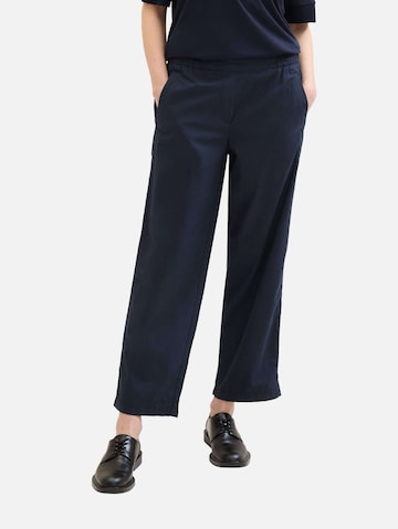 TOM TAILOR Loose fit Chino Pants in Blue: front