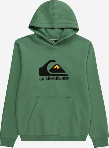 QUIKSILVER Sweatshirt in Green: front