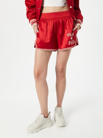 Polo Ralph Lauren Loosefit Παντελόνι 'RALLY' σε κόκκινο: μπροστά