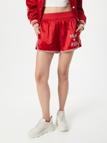 Polo Ralph Lauren Loosefit Broek 'RALLY' in Rood: voorkant