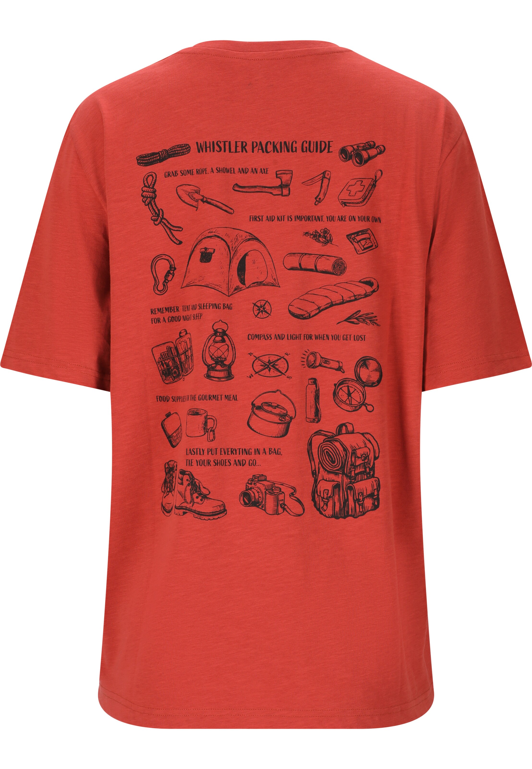 Whistler Shirt 'Caloot' in Red