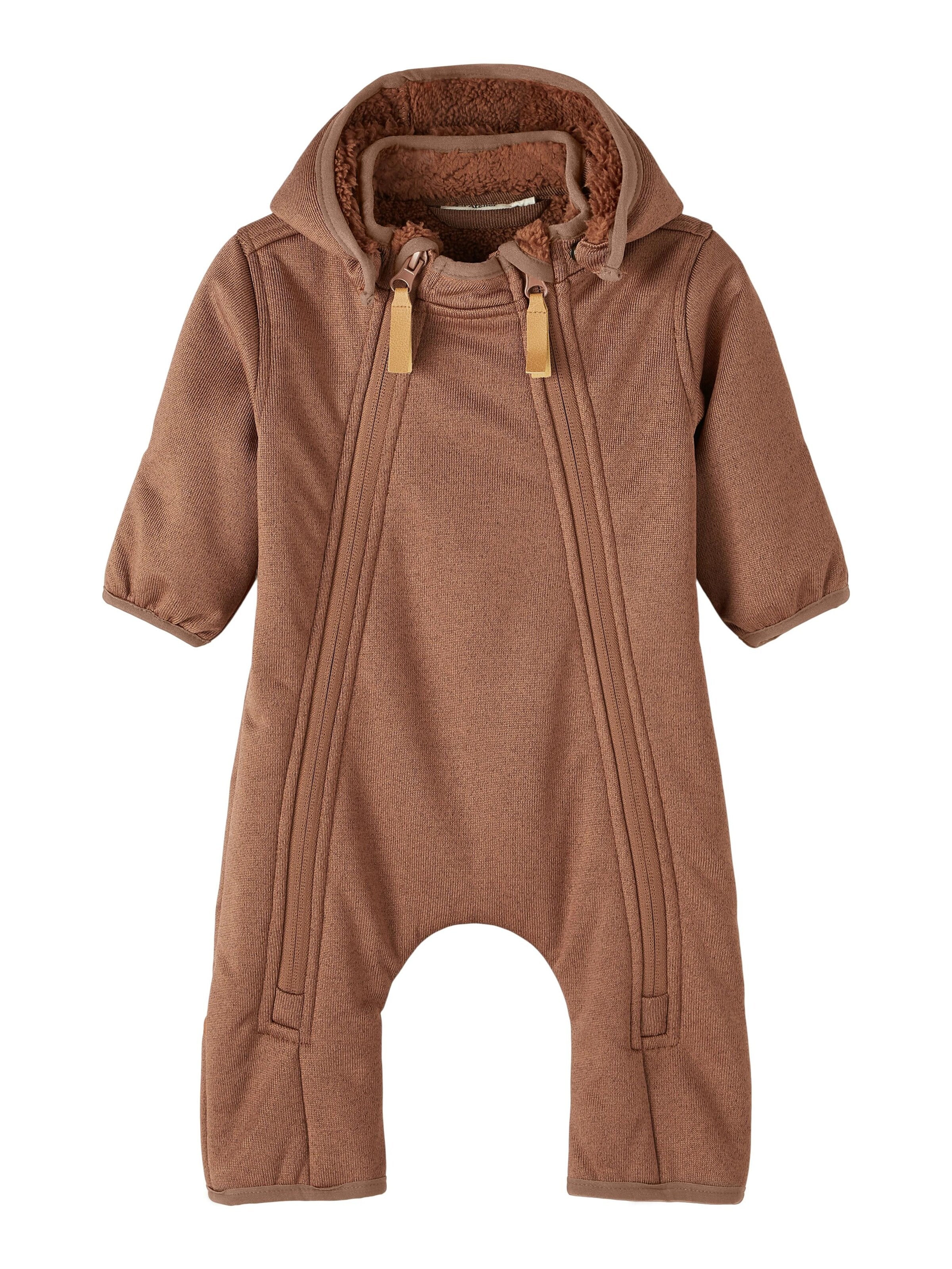 Lil'Atelier Loosefit Funktionshose 'NBNLORO'‌‌‌‌‌‌‌‌‌ in Braun: Vorderseite