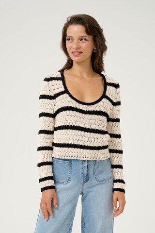 Kaffe Sweater 'Eleanor' in Beige: front