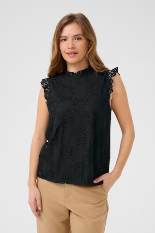 CULTURE Blouse in Zwart: voorkant