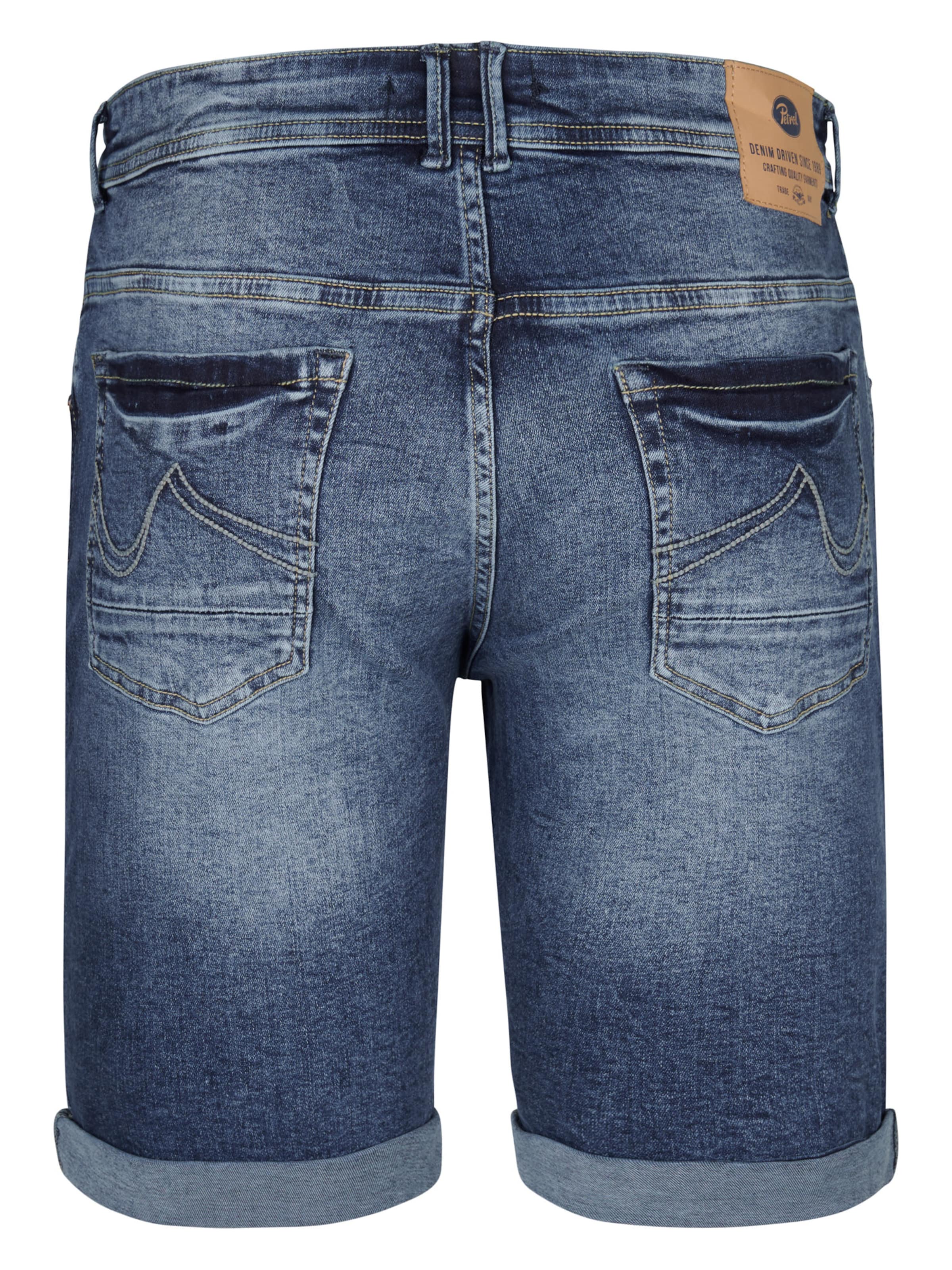Petrol Industries Regular Broek in Blauw