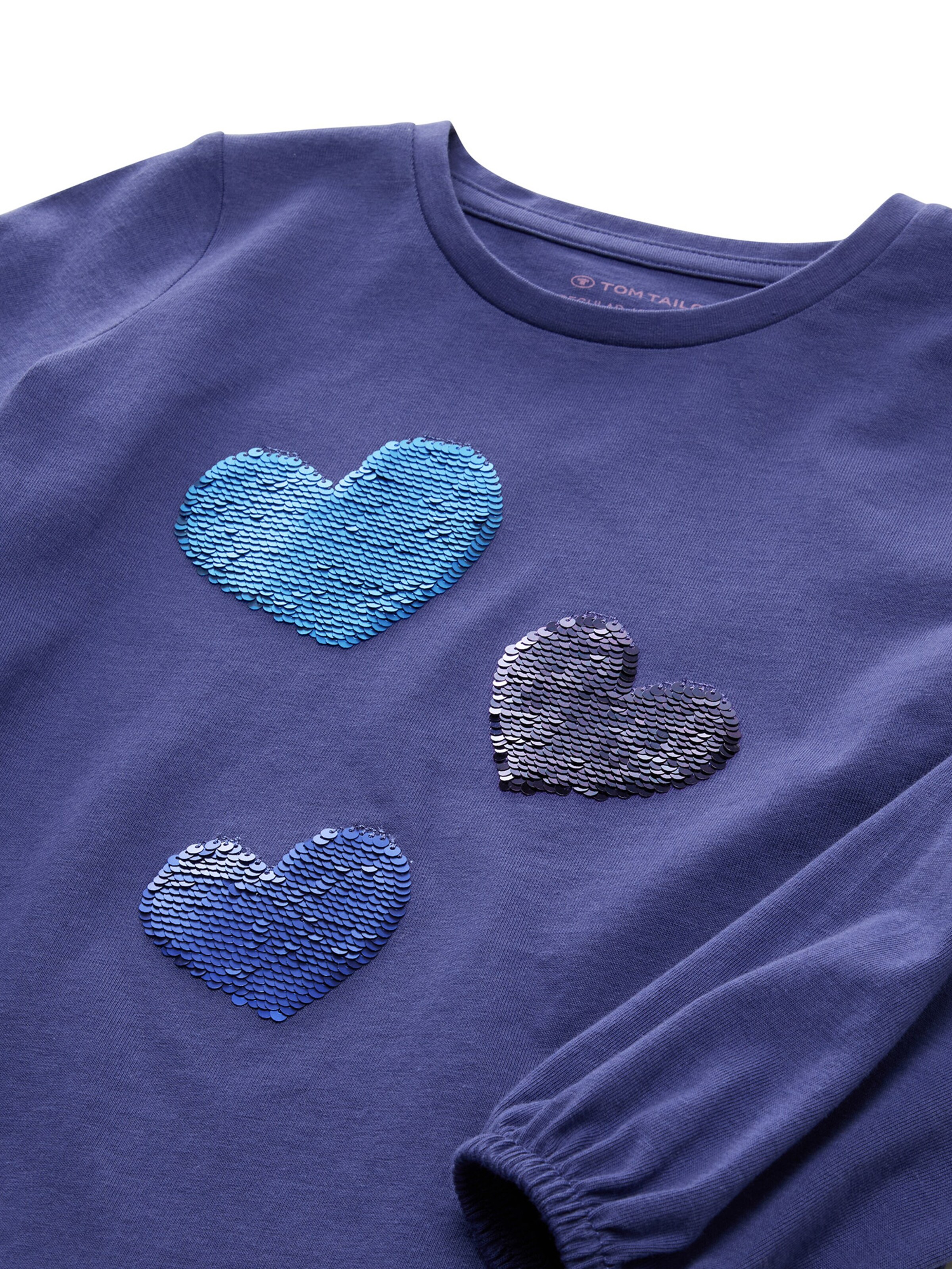 TOM TAILOR Shirt in Purple