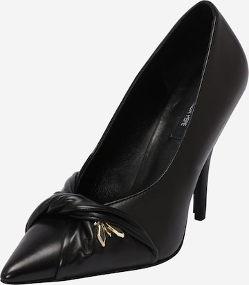 PATRIZIA PEPE - Zapatos con plataforma en negro: frente