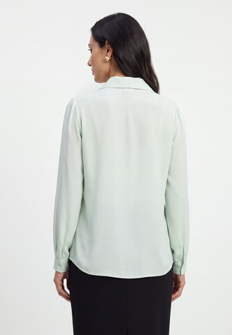 Chemisier usha BLACK LABEL en vert