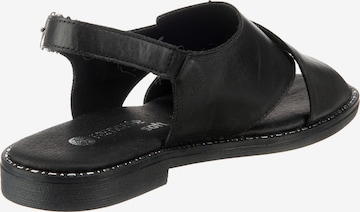 REMONTE Sandal i svart
