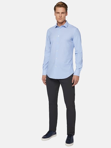 Coupe regular Chemise Boggi Milano en bleu