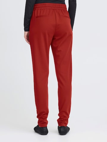 ICHI Tapered Hose 'IH Kate' in Braun