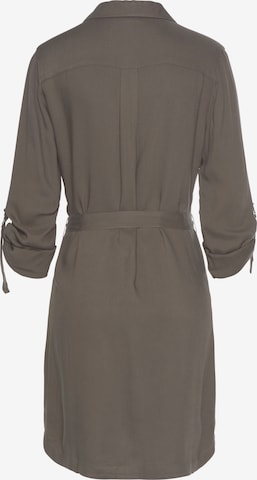 LASCANA Shirt Dress in Green