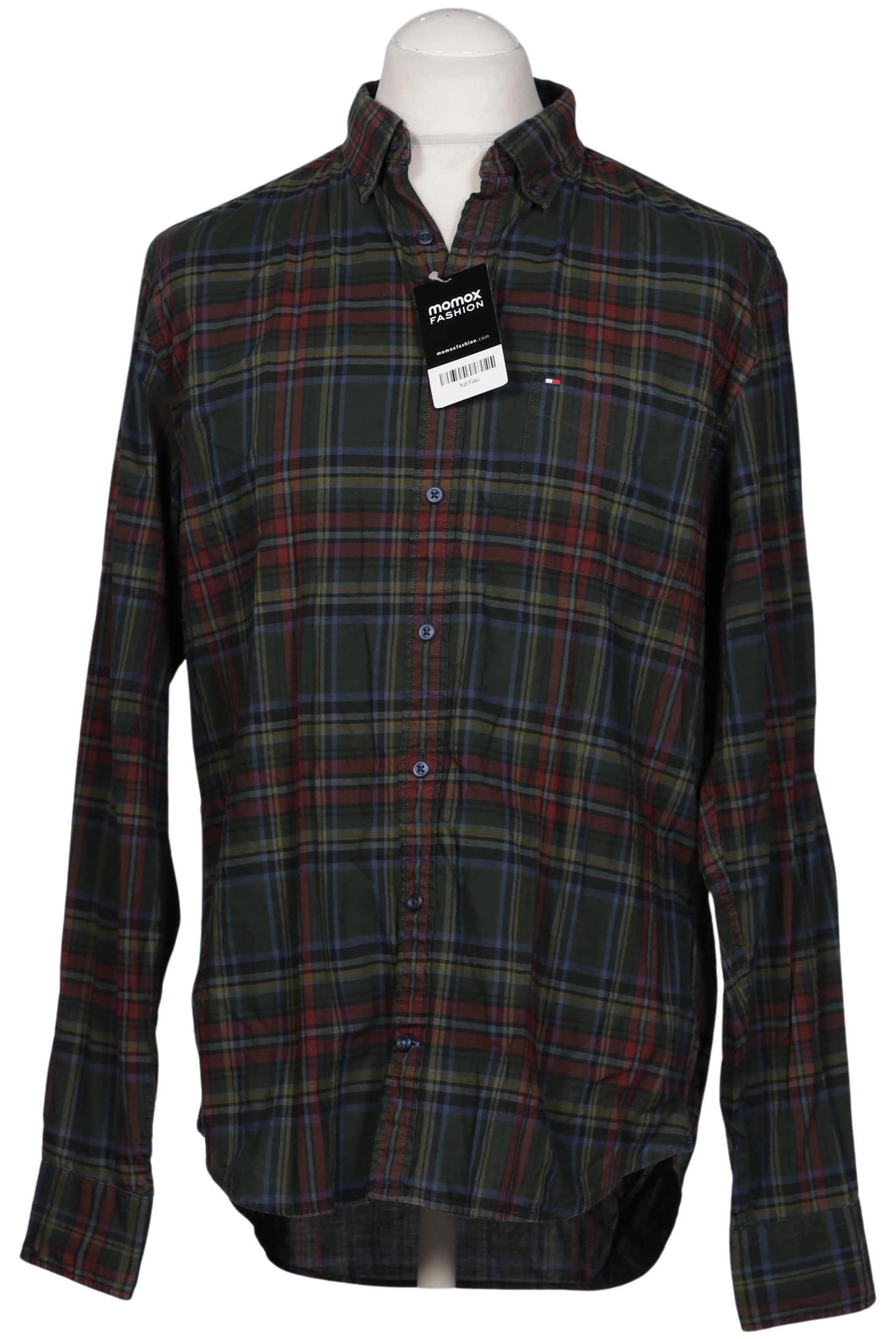 TOMMY HILFIGER Button Up Shirt in L in Mixed colors: front