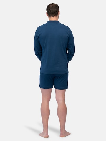 greenjama Long Pajamas in Blue