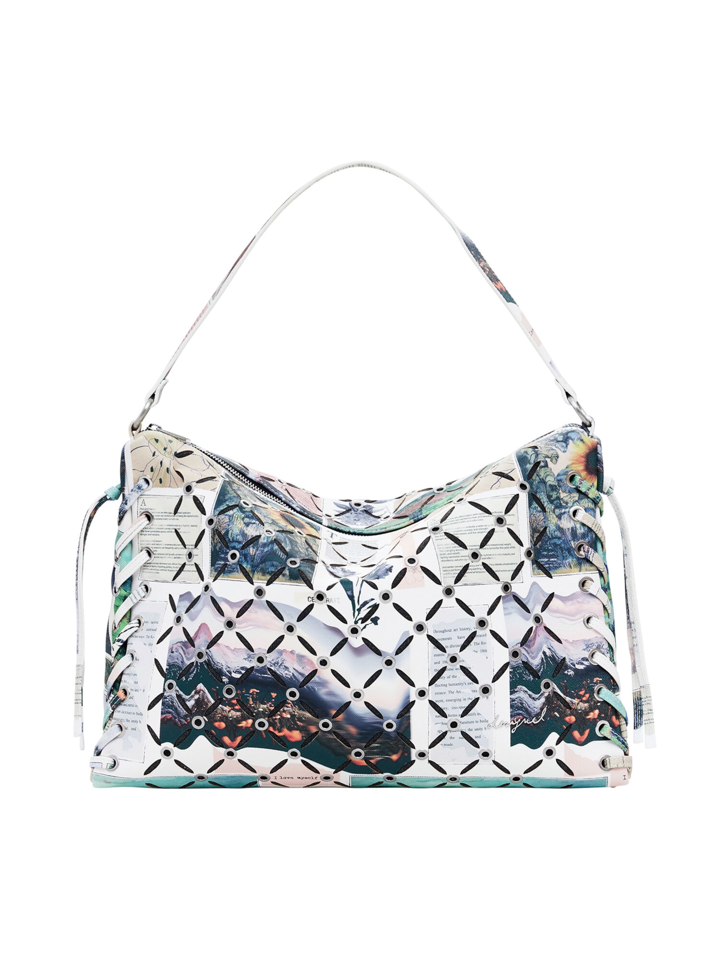 Desigual Válltáska - fehér: elől