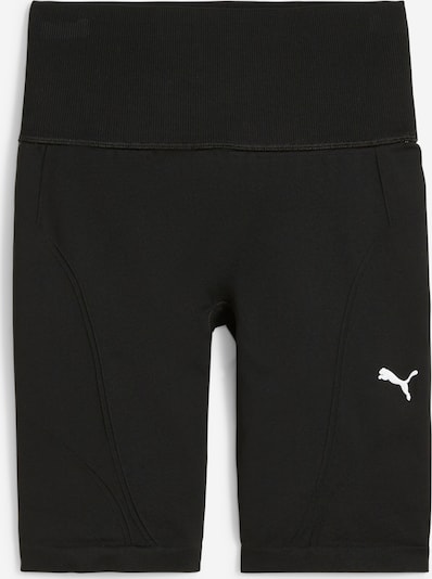 PUMA Sportbroek in de kleur Zwart / Wit, Productweergave