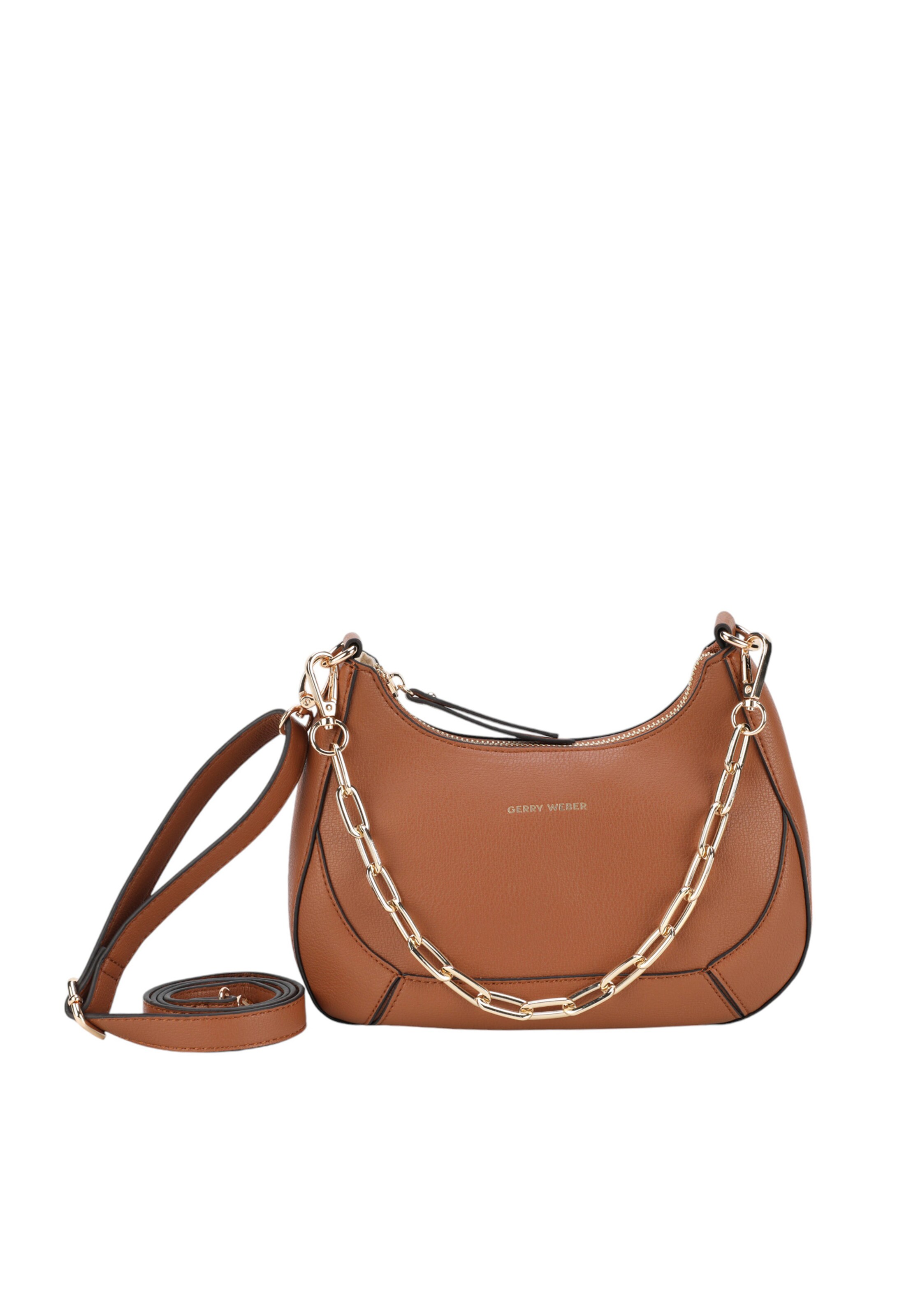 GERRY WEBER Schoudertas 'Serenity' in Bruin: voorkant