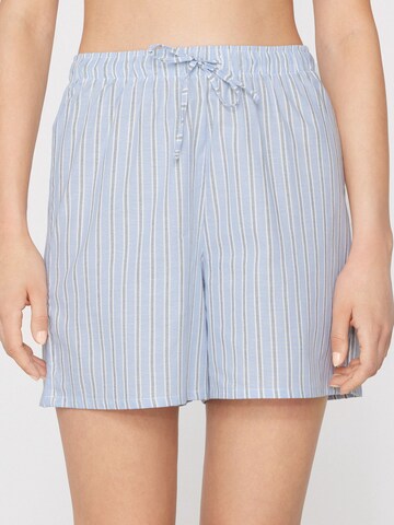 Tezenis Pajama Pants in Blue: front