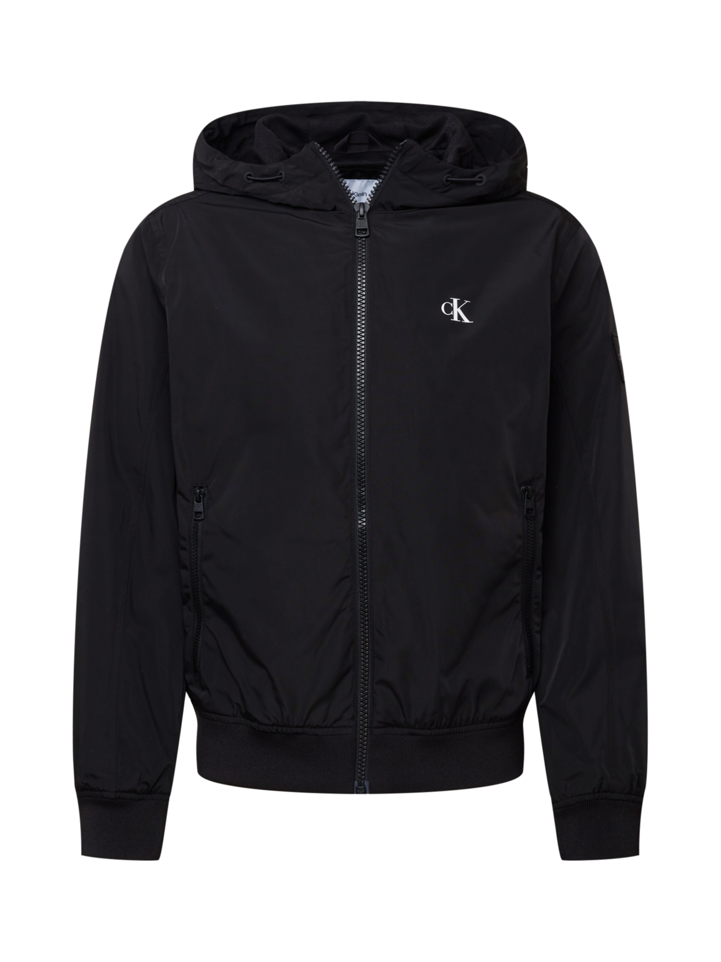 Juoda Calvin Klein Jeans Demisezoninė striukė 'HARRINGTON' | ABOUT YOU