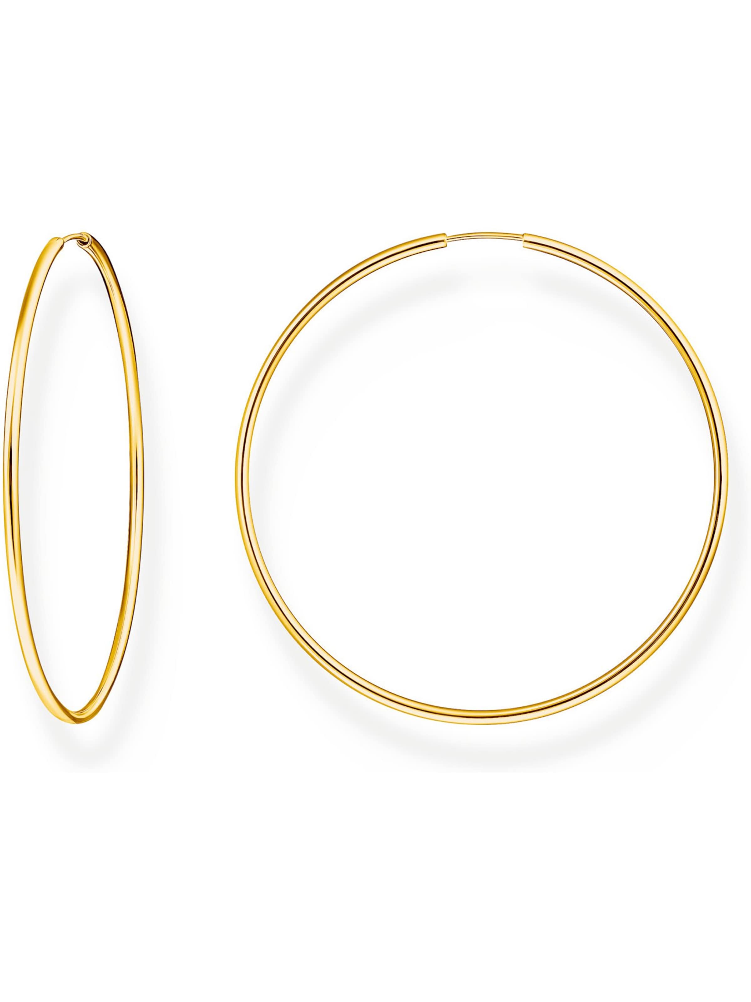 Thomas Sabo Ohrringe in Gold: Vorderseite
