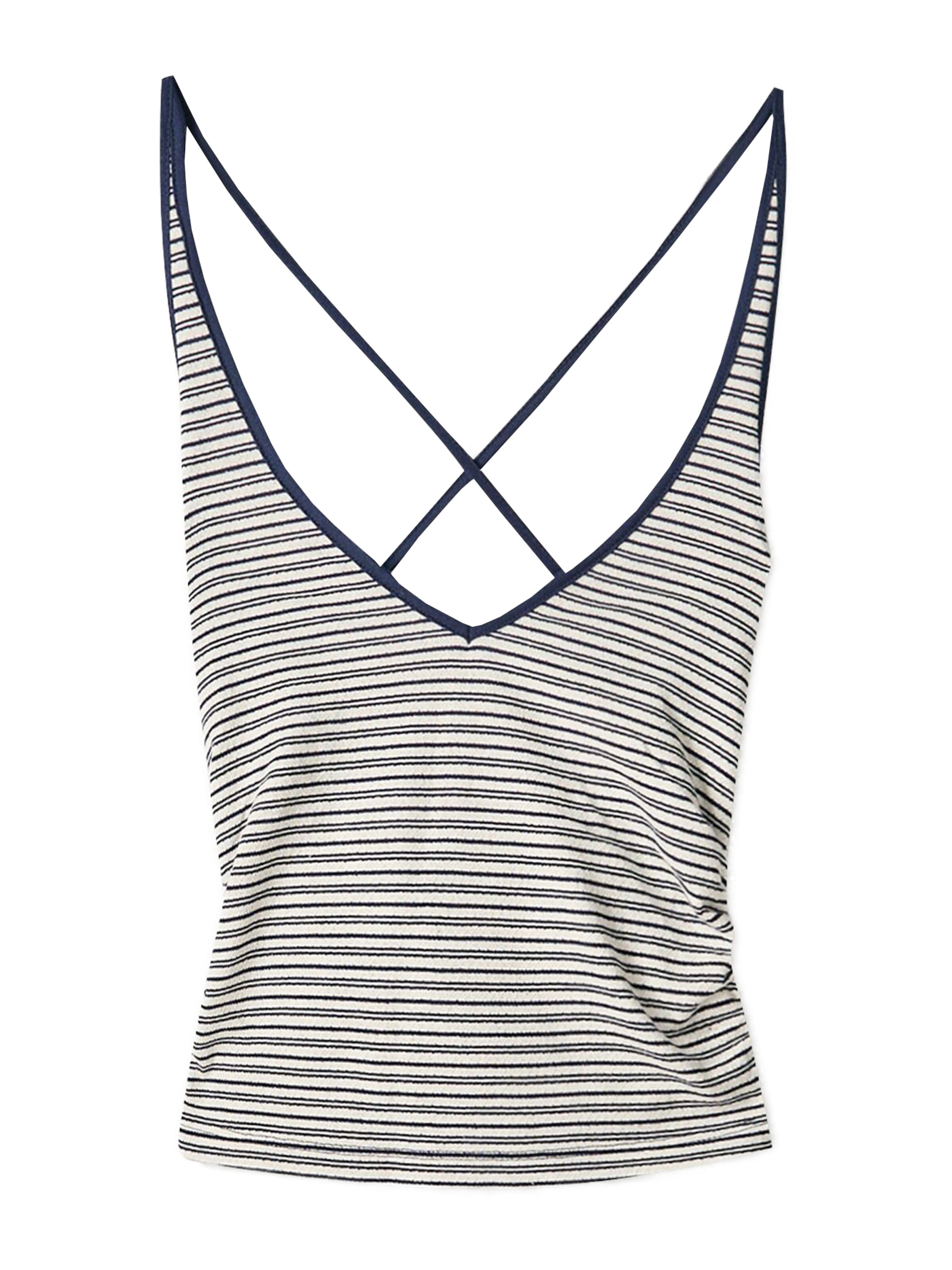 Bershka Top in Blau: Vorderseite