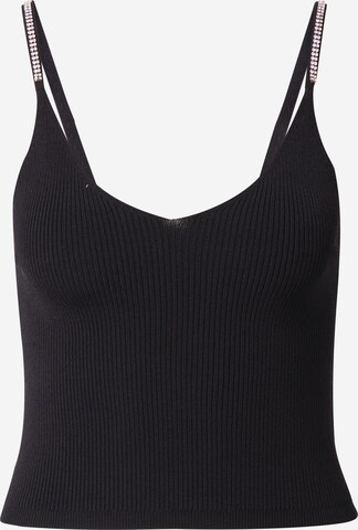 VIERVIER Top 'Eva' in Black: front