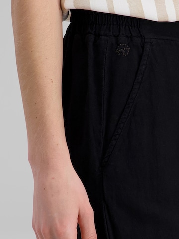 TIMEZONE Wide leg Pleat-Front Pants 'Wide' in Black