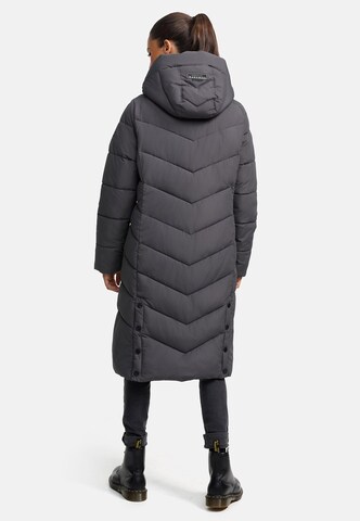 NAVAHOO Wintermantel 'Sahnekatzii XIV' in Grau