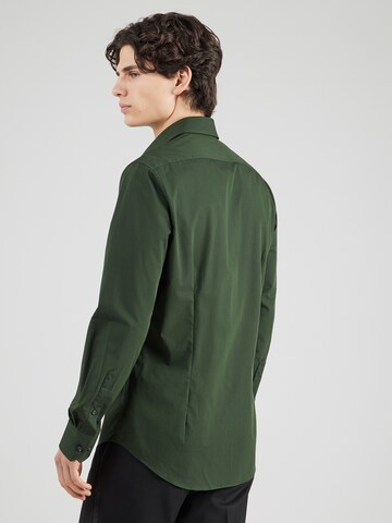 Michael Kors Slim Fit Hemd in Grün: Rückseite
