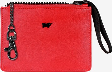 Braun Büffel Lederbörse 'Capri Mini' in Rot