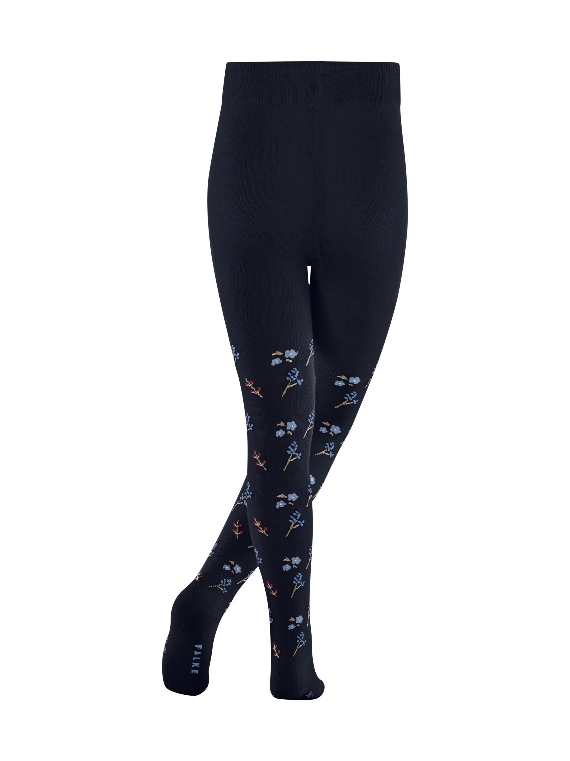 FALKE Tights 'Little Flowers' in Blue