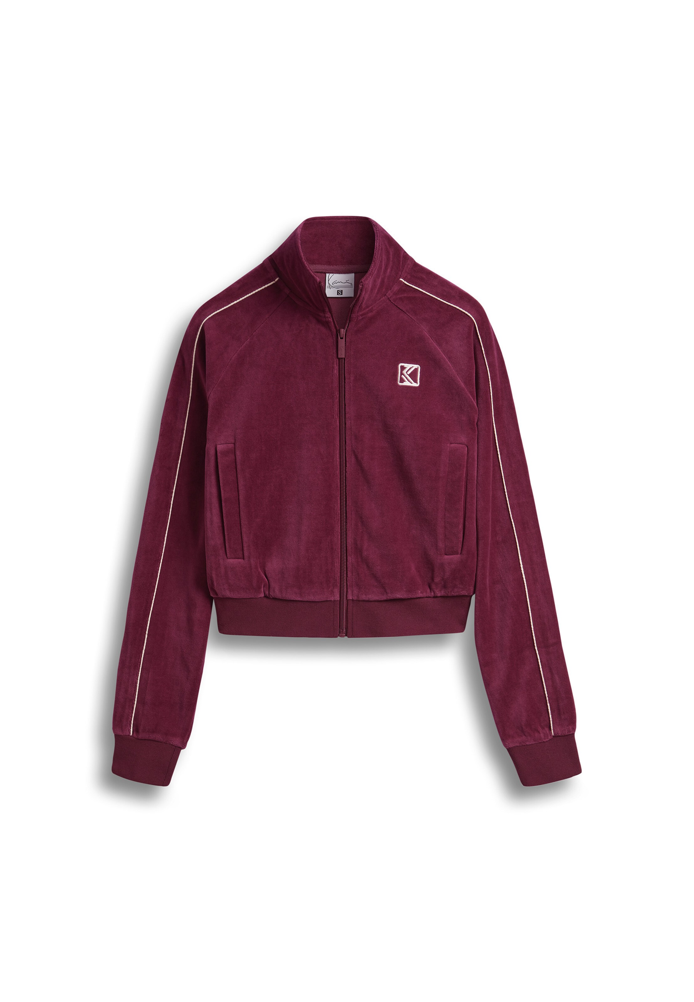Karl Kani - Chaqueta de chándal en rojo: frente