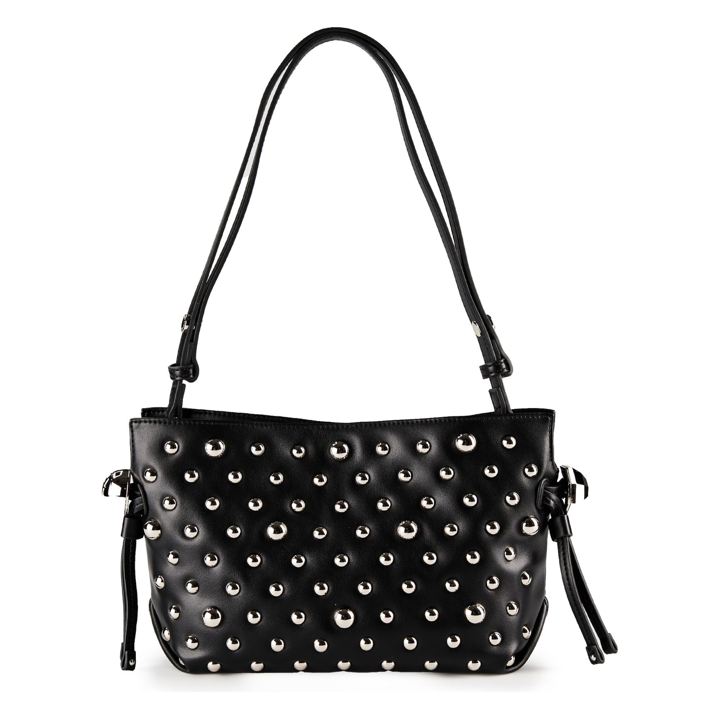 Borsa a spalla 'Riccy' di Liu Jo in nero: frontale