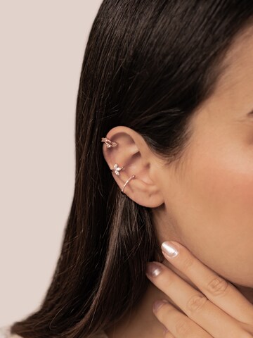 Hey Happiness Earrings 'Cuff Trio' in Gold