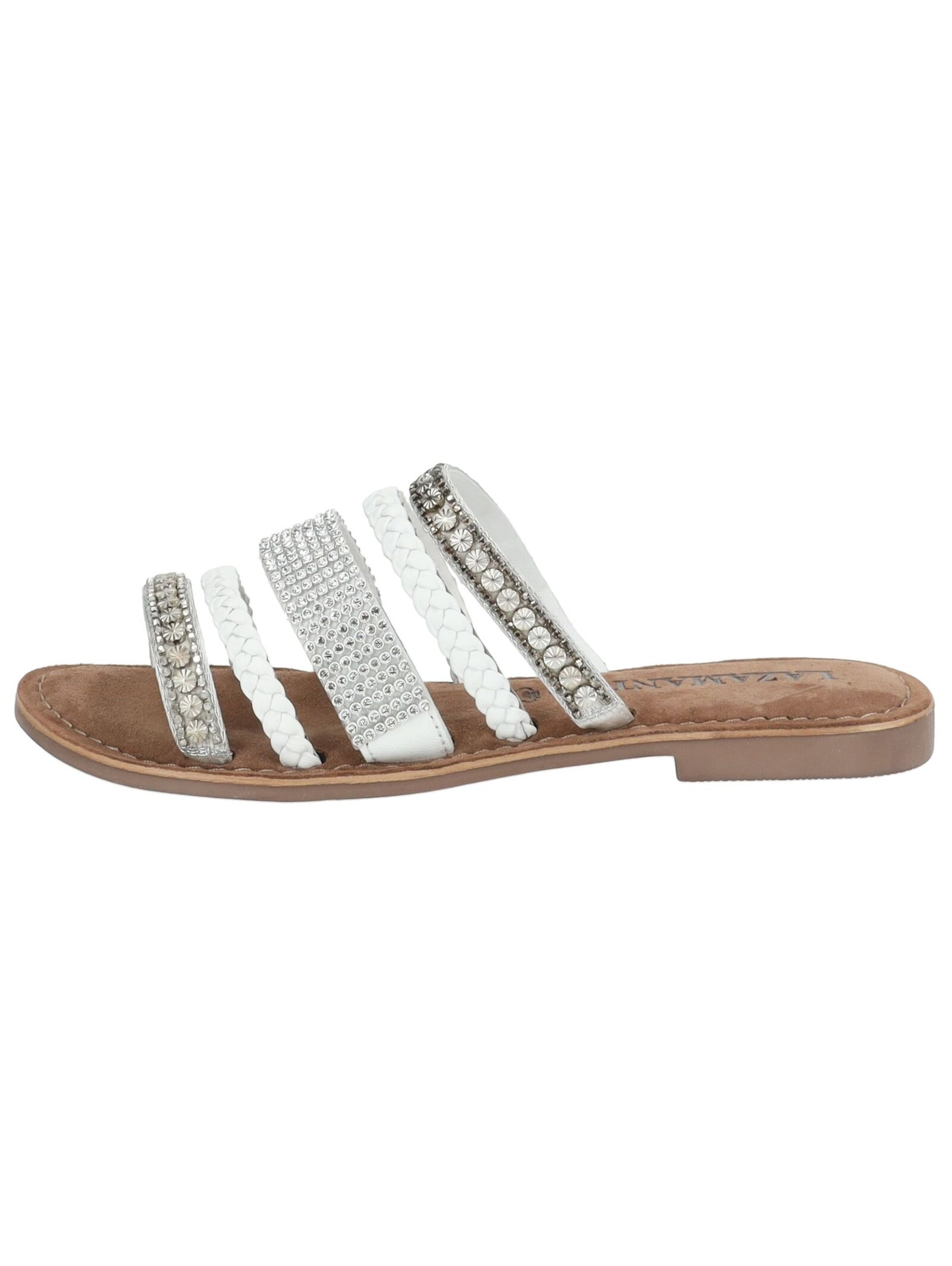 LAZAMANI Mules in White