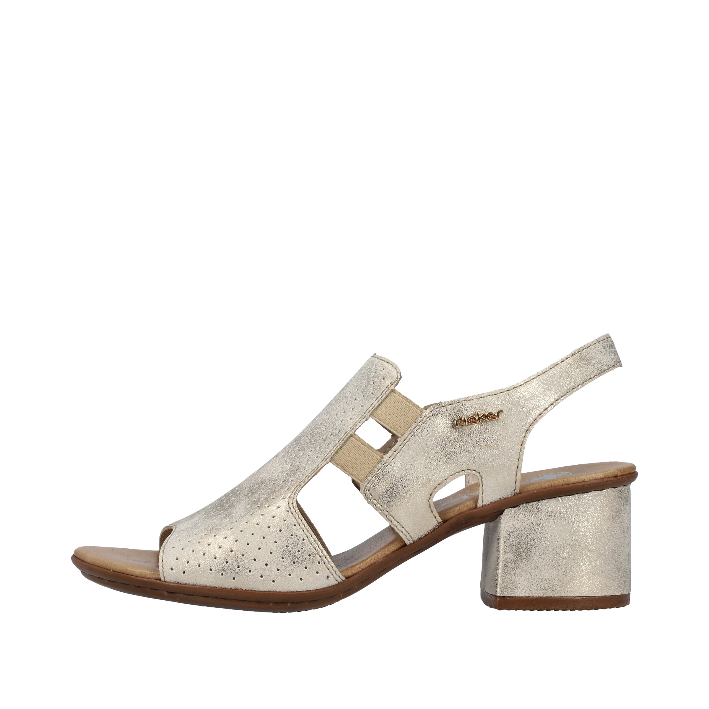 Rieker Strap Sandals in Beige