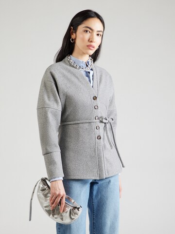 VERO MODA Strickjacke 'VMKLEO' in Grau: Vorderseite