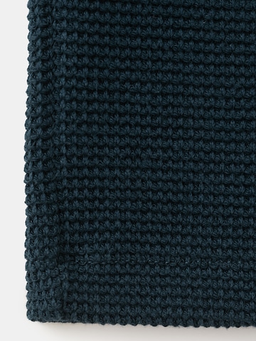 MANGO KIDS Regularen Hlače 'GOFRESET' | modra barva