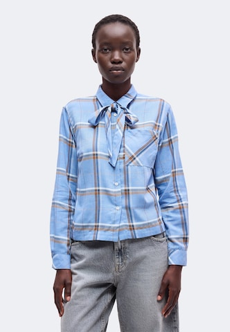 Camicia da donna di MORE & MORE in blu: frontale