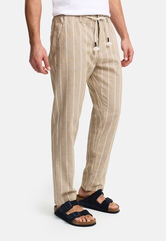 INDICODE JEANS Regular Trousers ' INTrypper ' in Brown
