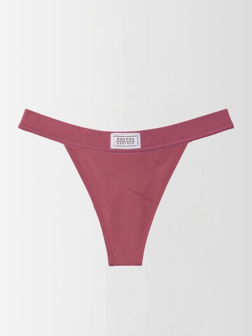 DOUVOS CONTOUR String 'BAMBUS STRING' i pink: forside