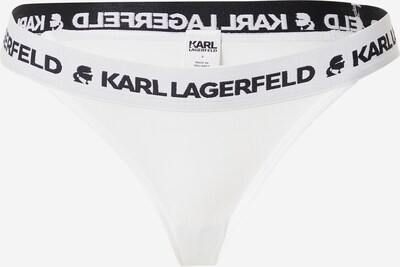 Karl Lagerfeld Cueca em preto / branco, Vista do produto