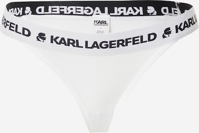 Karl Lagerfeld Slip u crna / bijela, Pregled proizvoda
