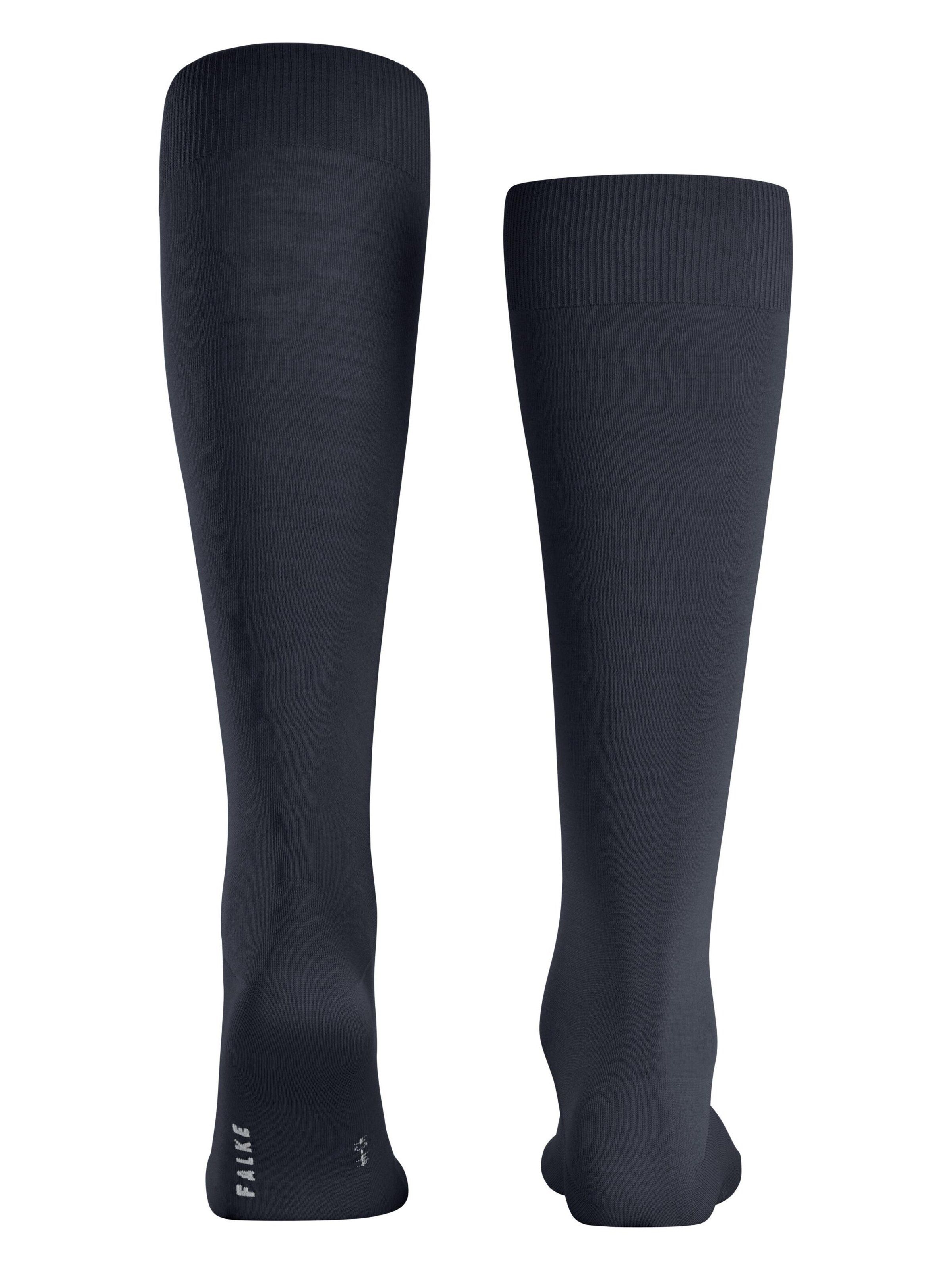 FALKE Knee High Socks 'ClimaWool' in Blue